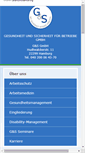 Mobile Screenshot of gs-team.de